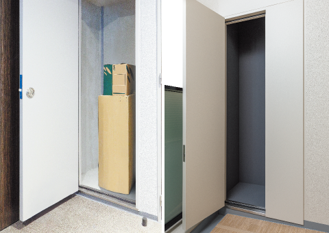 宅配置場｜防災倉庫