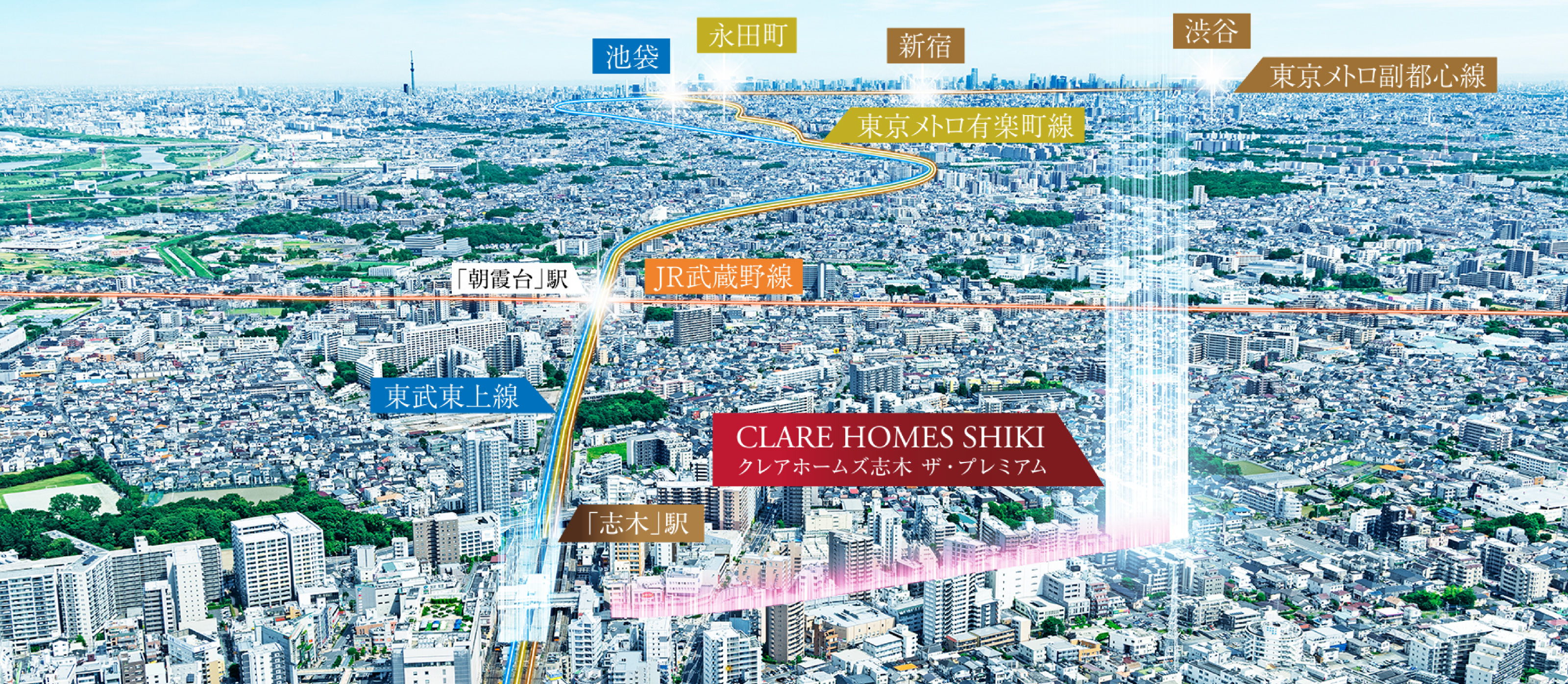 現地周辺航空写真（2025年6月撮影）