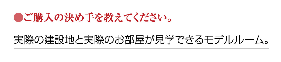 ●ご購入の決め手を教えてください。
